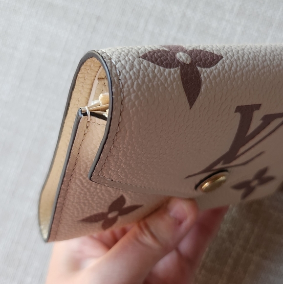 SOLD. Louis Vuitton Bicolor Empreinte Compact Wallet - Picture 6 of 10